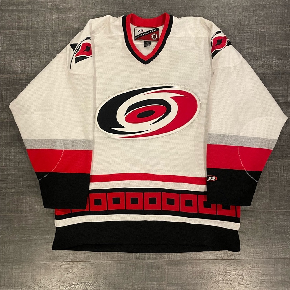 2010s Carolina Hurricanes Away ProPlayer Hockey Jersey